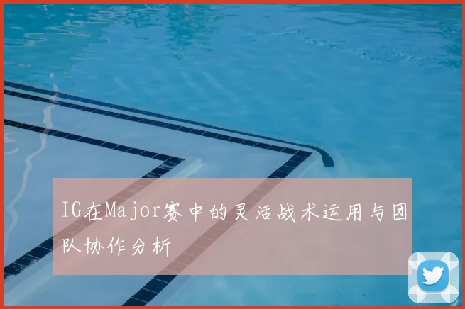 IG在Major赛中的灵活战术运用与团队协作分析